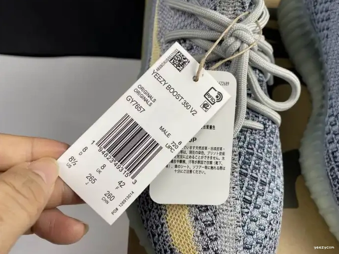 V2 Boost Ash Blue Yeezy GY7657 350 Adidas 0624
